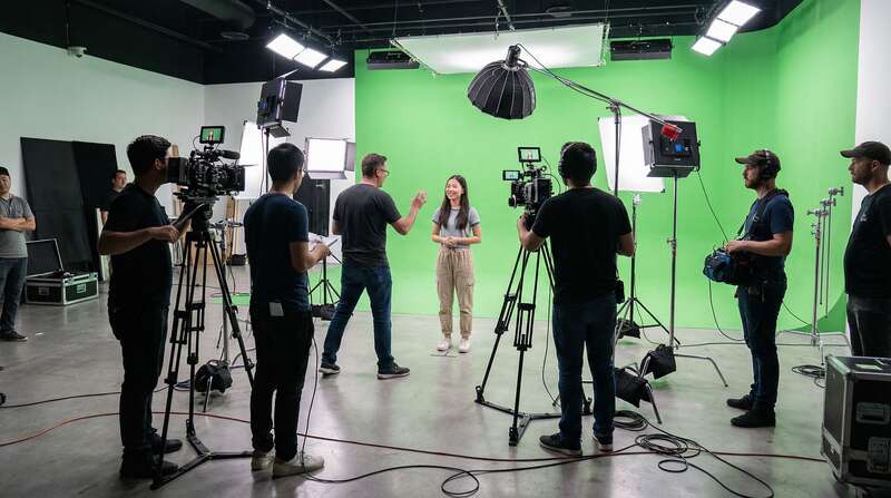 瓜老师笔记拍摄现场